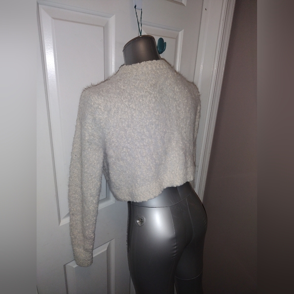 Arizona Jeans Womens Cream Sweater Sz XS - Picture 5 of 6